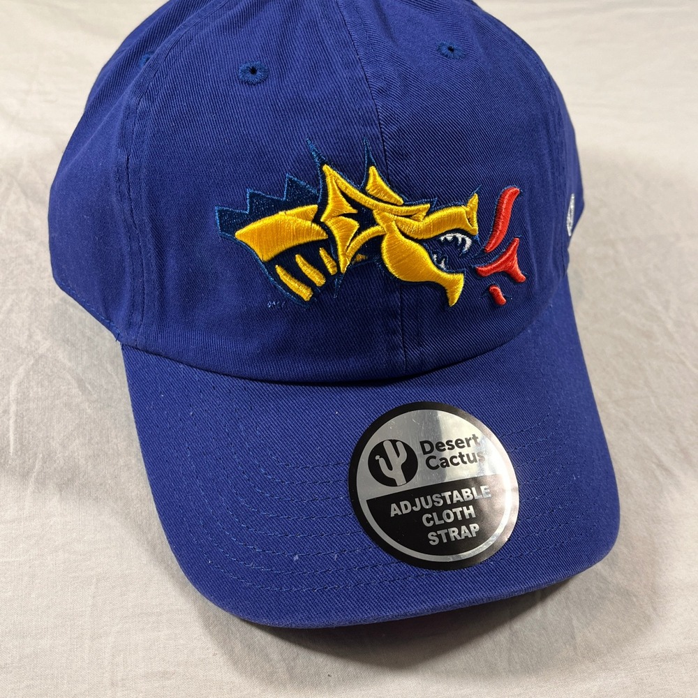 Desert Cactus Drexel University Baseball Hat Dragons Adult OS Blue NEW Cap